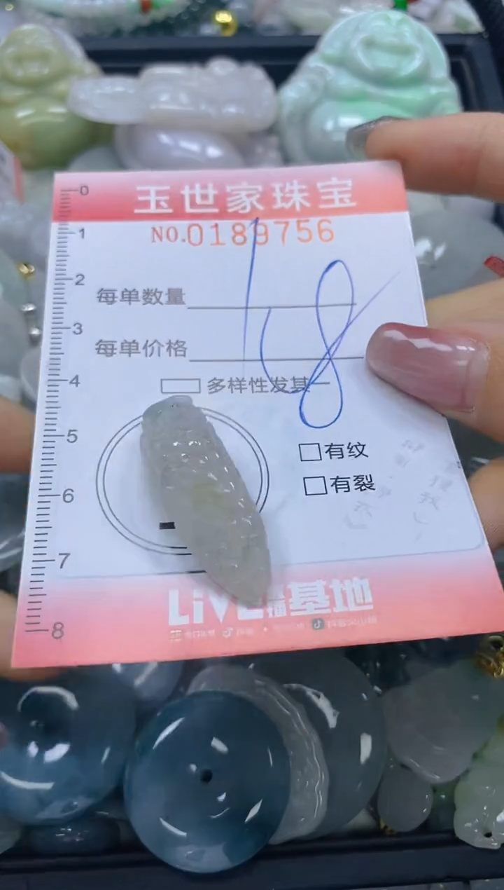 【闪购商品】翡翠颈饰未镶嵌闪购0189756