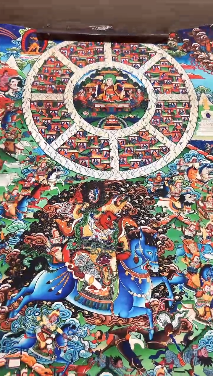 卷轴画唐卡16026