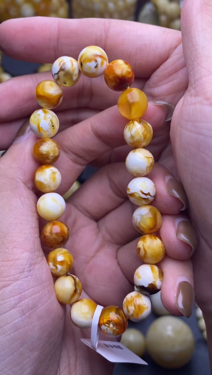 【闪购商品】琥珀裸石未镶嵌大小姐珠宝严选108