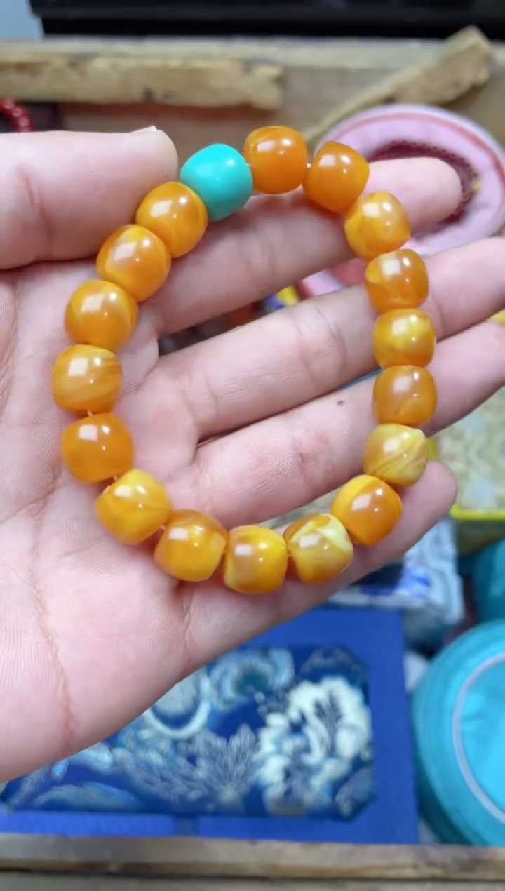 【闪购商品】蜜蜡手链未镶嵌点击链接下单即可