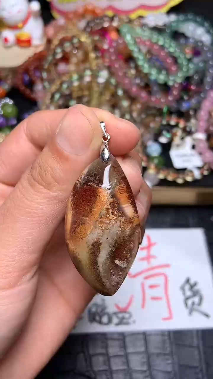 【闪购商品】水晶吊坠(赠链)未镶嵌121