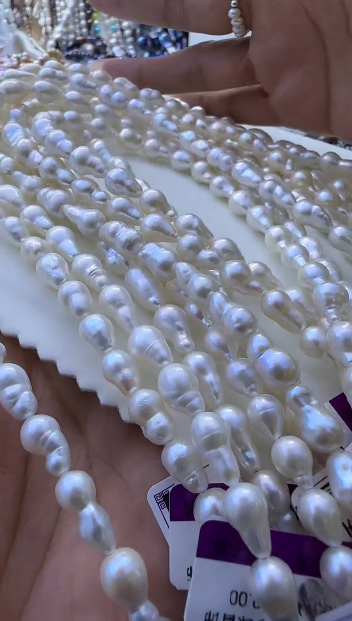 【闪购商品】淡水珍珠项链银S925镶嵌278定制  多样性发货  发其一