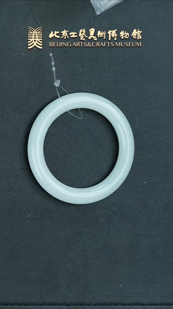 和田玉未镶嵌58.5手镯B0327GMD070圆条手镯