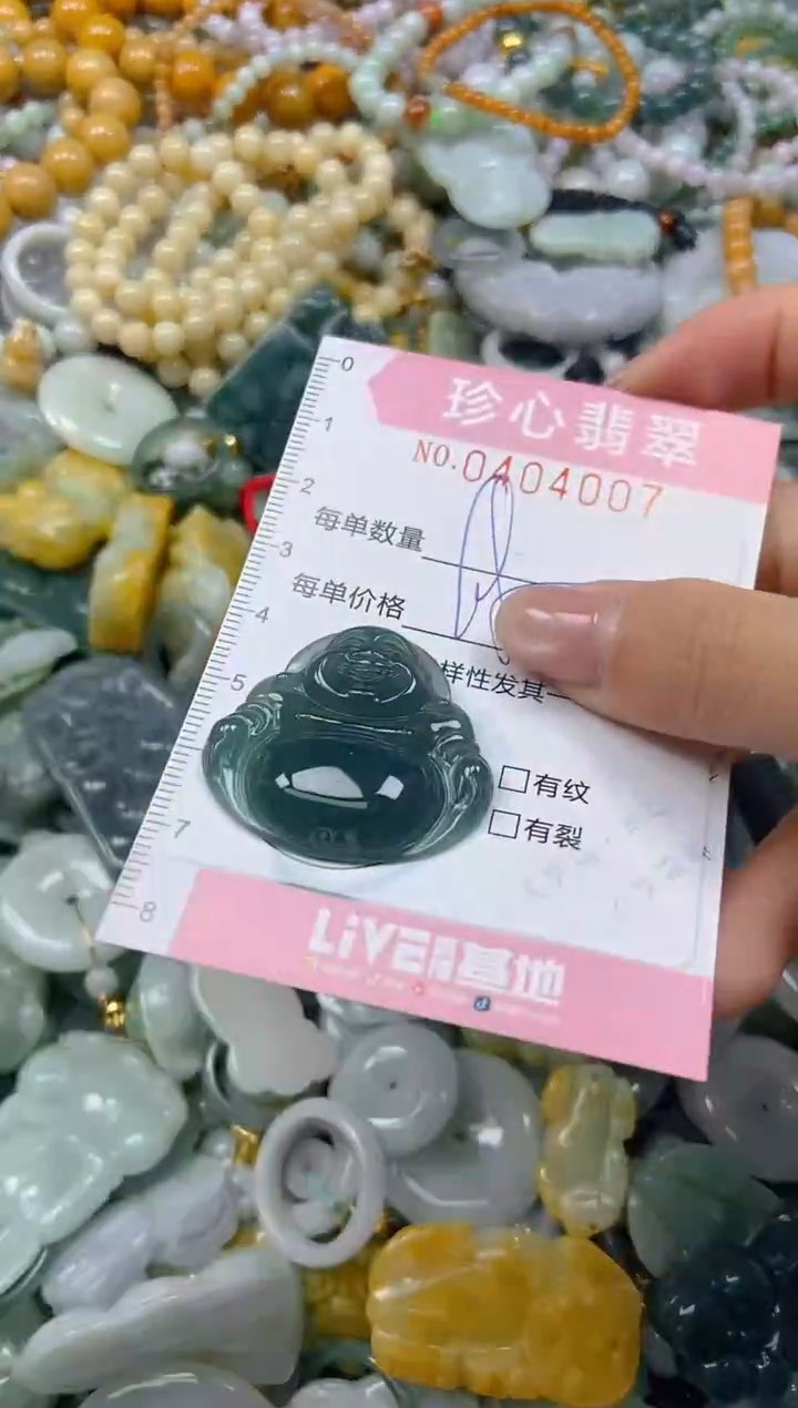 颈饰未镶嵌翡翠闪购0404007