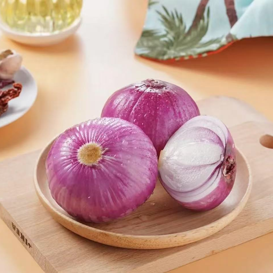 指鲜送 • 新鲜有机紫洋葱  400g