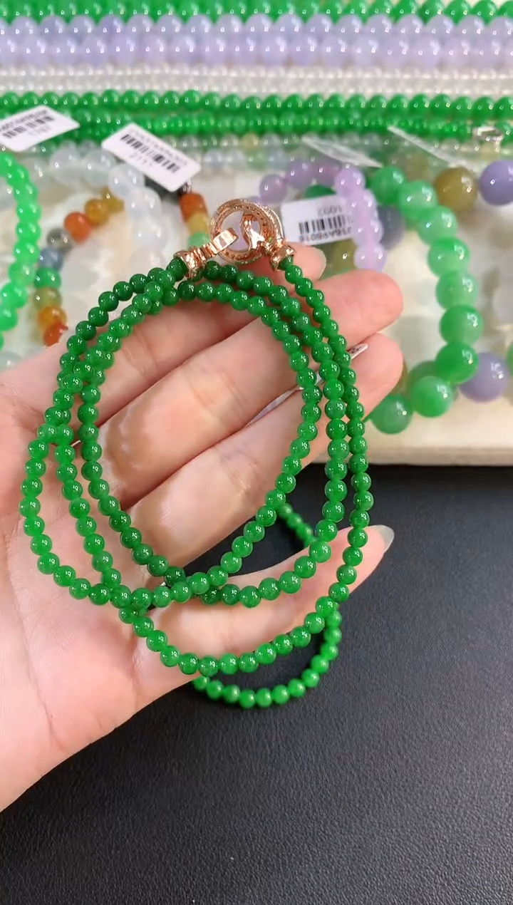 未镶嵌手串翡翠149|