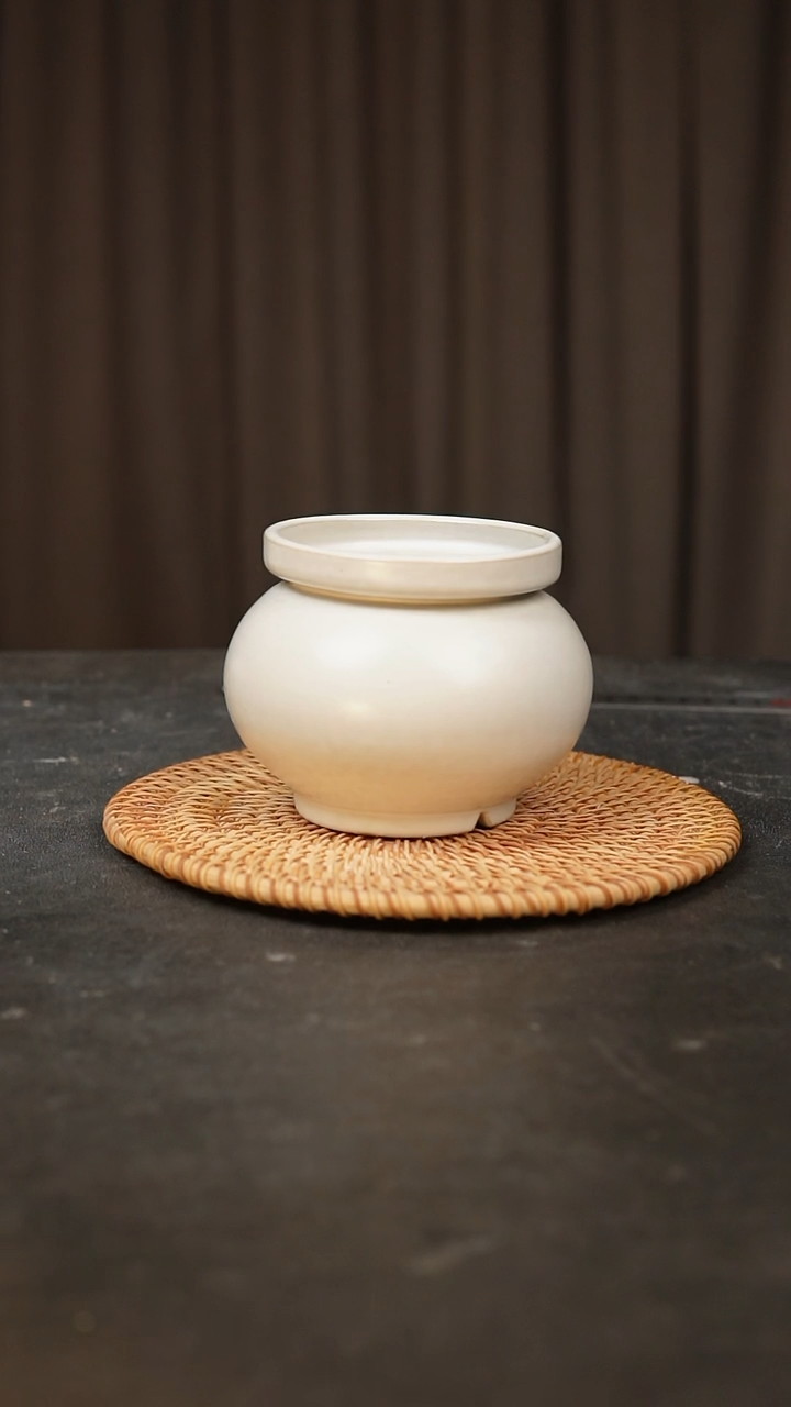 【闪购商品】瓷片景德镇手工花盆