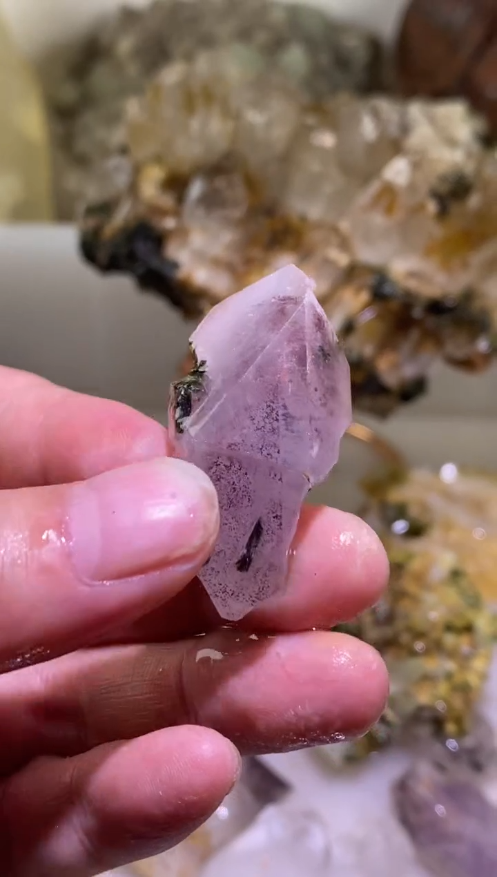 未镶嵌珠宝半成品水晶16号四川美姑超七花园水晶