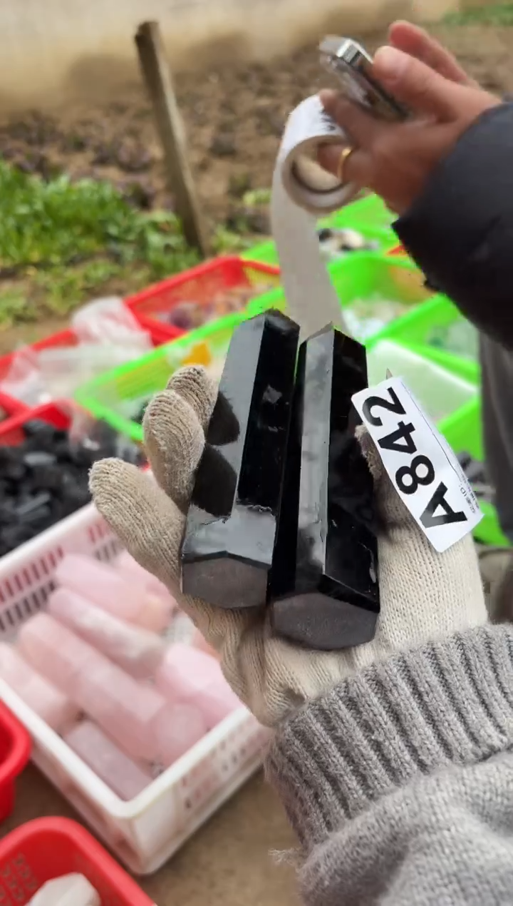 【闪购商品】水晶摆件未镶嵌柱子多样性发一个 842