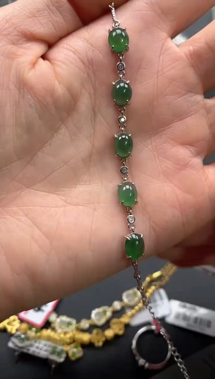 【闪购商品】翡翠戒指银S925镶嵌11111--1