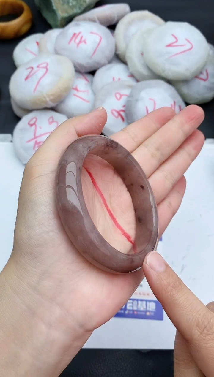 未镶嵌手镯石英质玉211+57/58