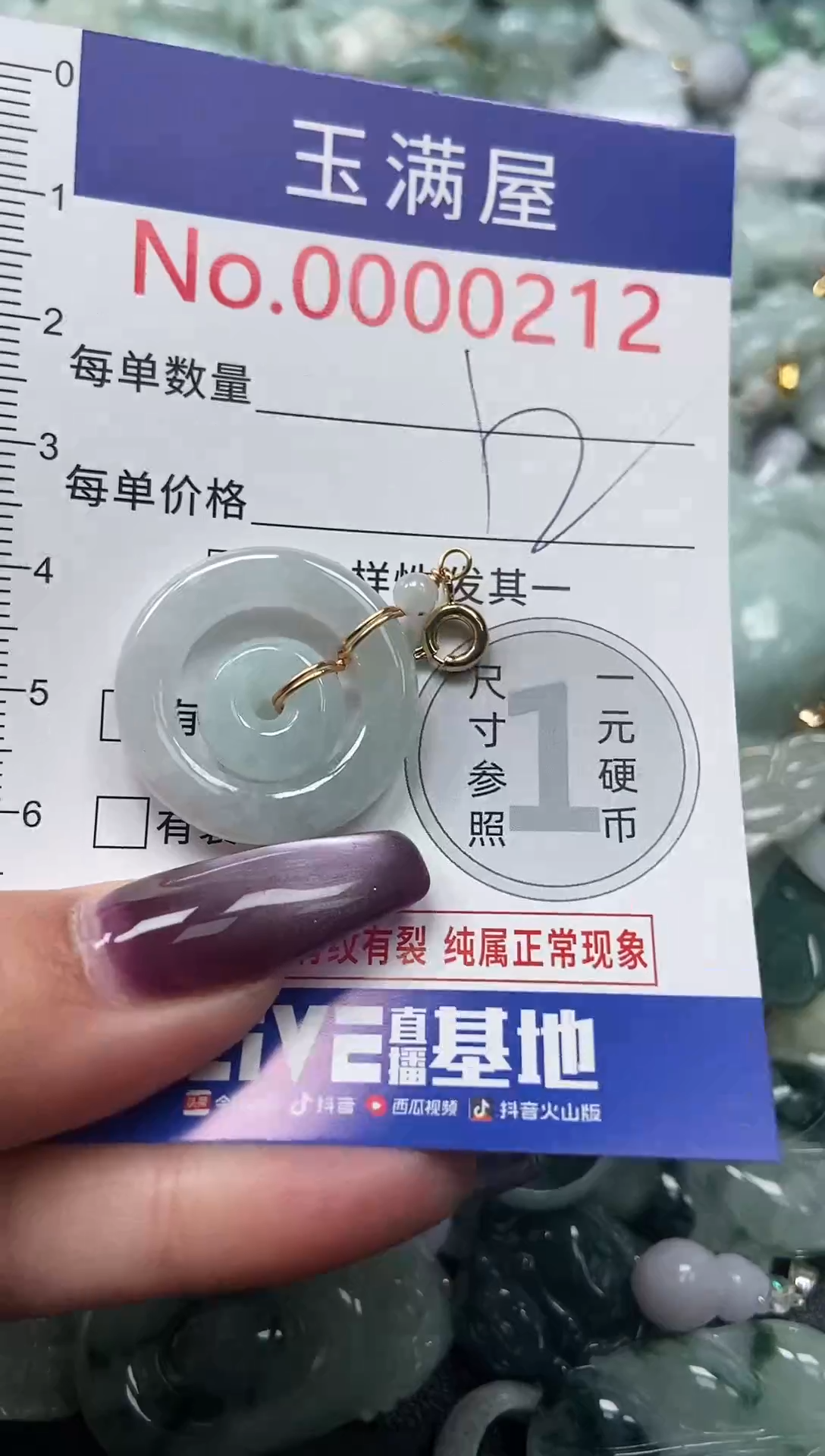 颈饰未镶嵌翡翠212