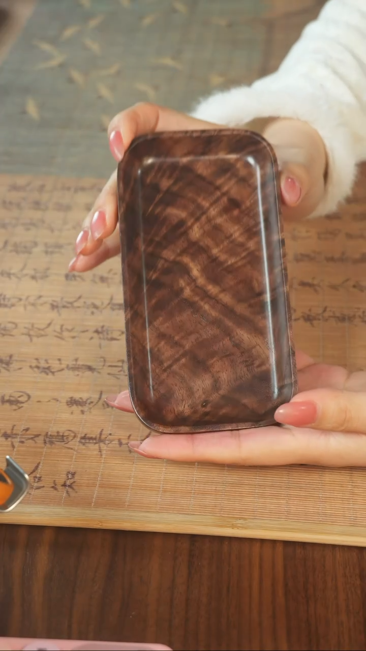 北美黑胡桃木茶盘855微瑕