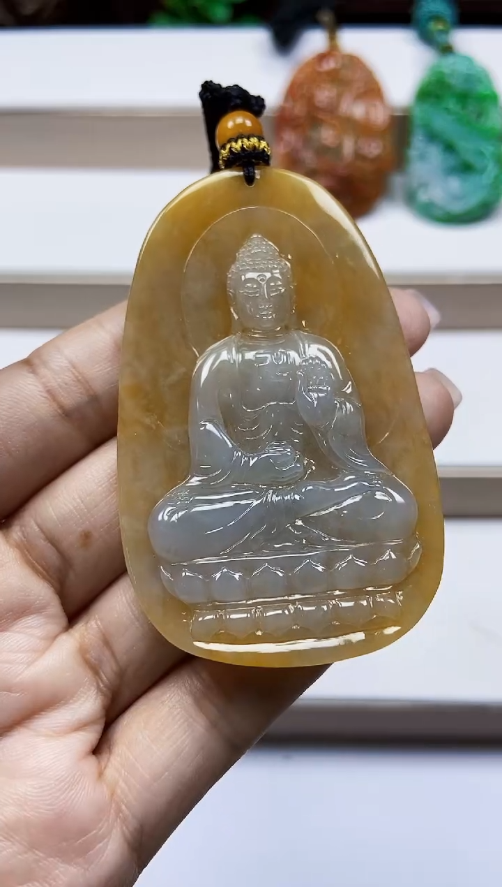 颈饰未镶嵌翡翠翡翠A货