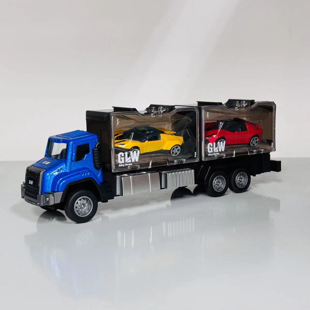 合金汽车集装箱运输车惯性车