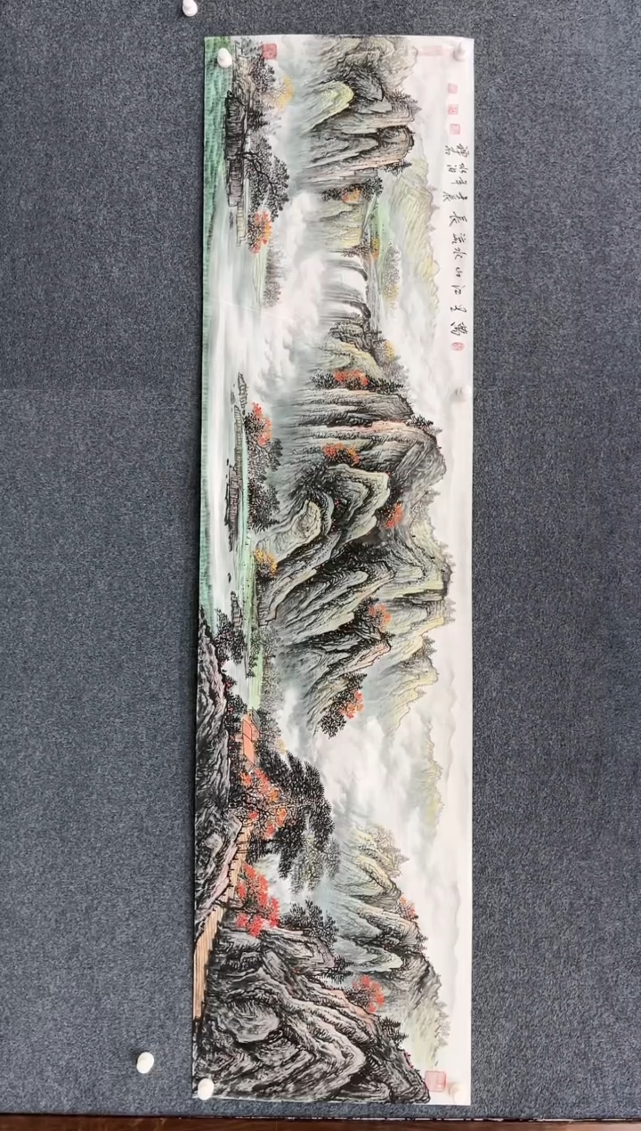 【闪购商品】国画2.22-艺术馆-杨成喜-八尺对开59