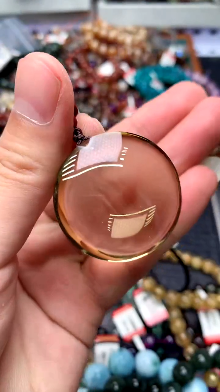 【闪购商品】水晶吊坠(赠链)未镶嵌210