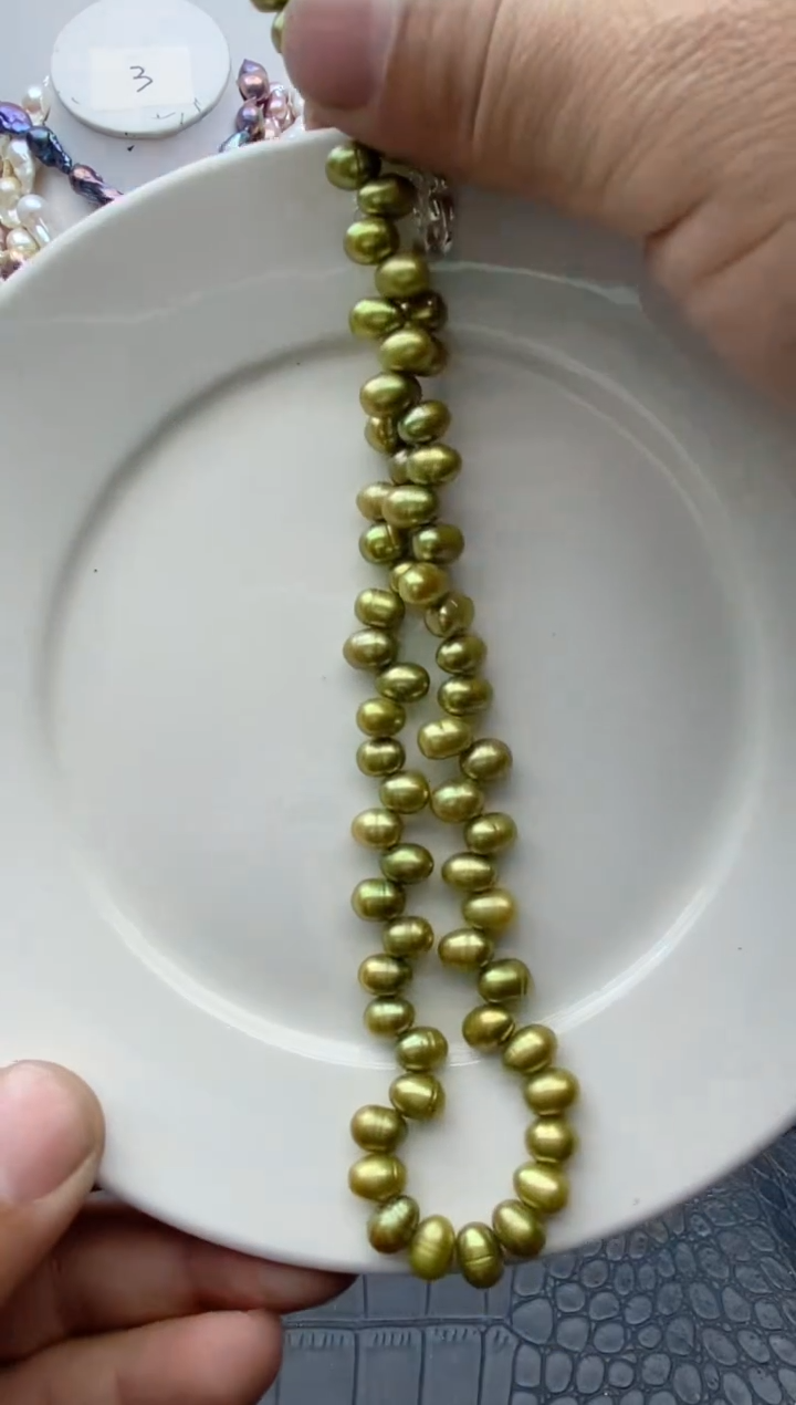 【闪购商品】淡水珍珠颈饰未镶嵌0041