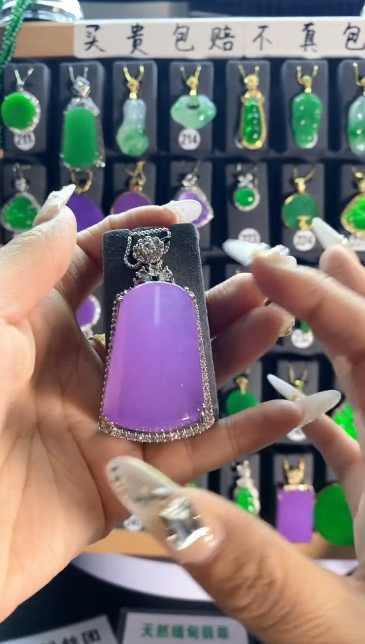 【闪购商品】翡翠耳饰银S925镶嵌226...