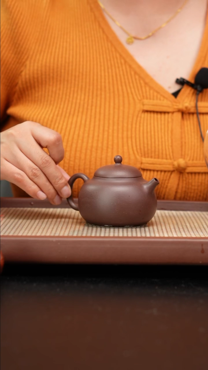 【闪购商品】紫砂茶壶全手工底曹清乳顶150