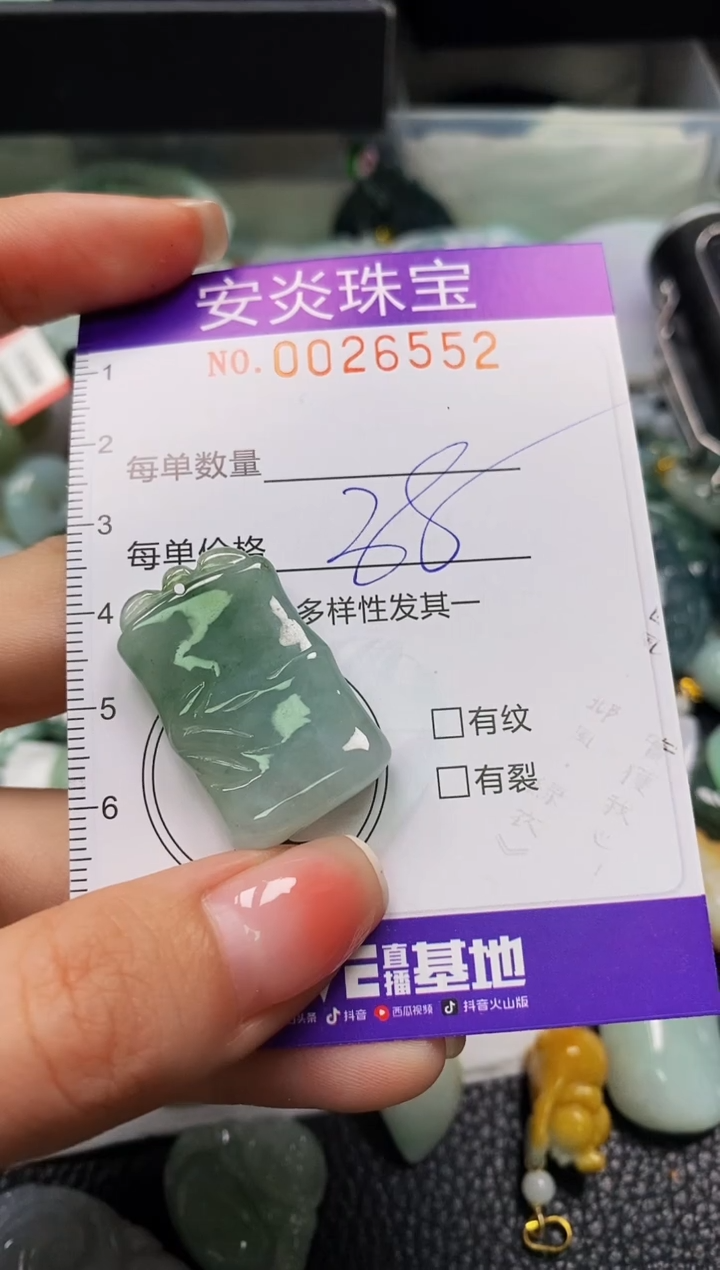 颈饰未镶嵌翡翠闪购0026552