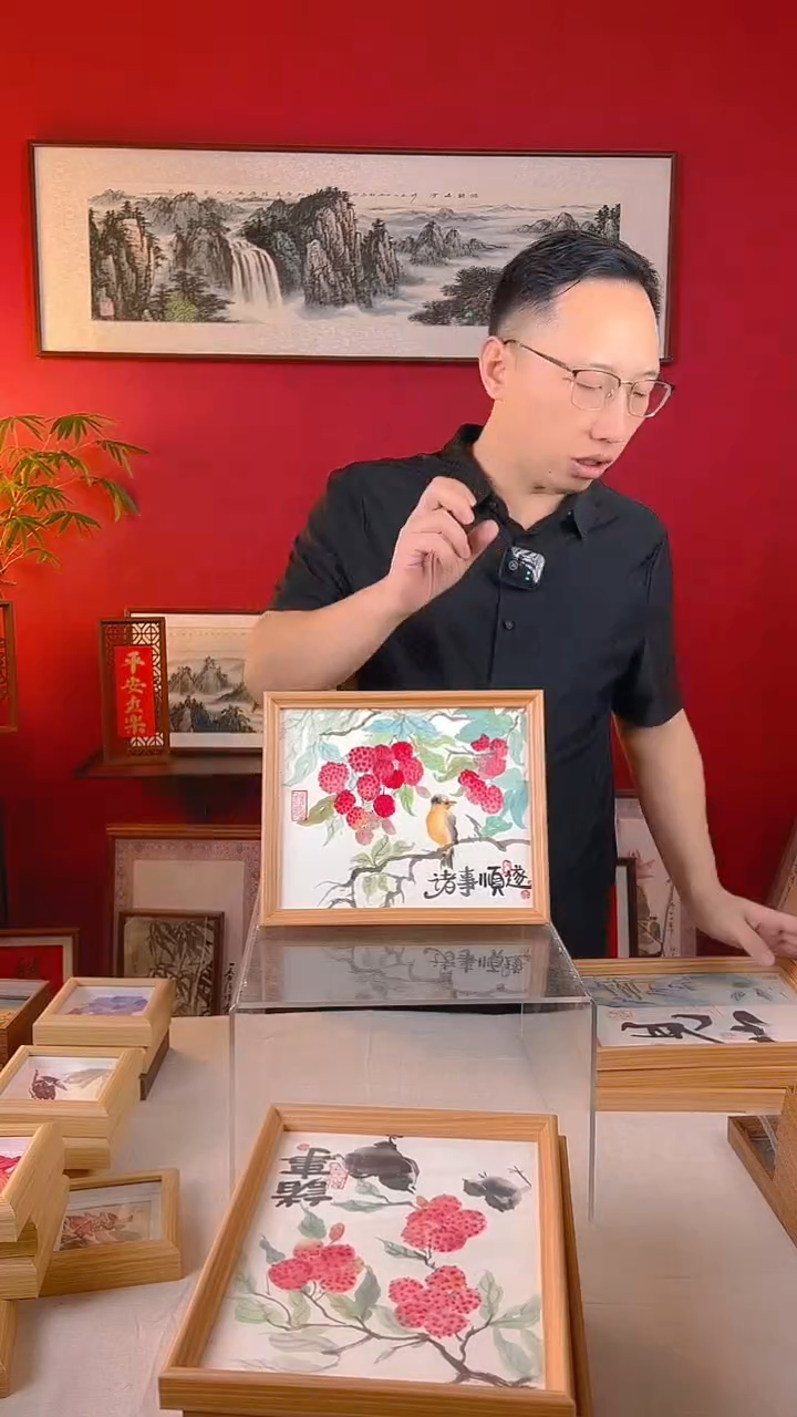 【闪购商品】国画诸事顺遂横版10寸