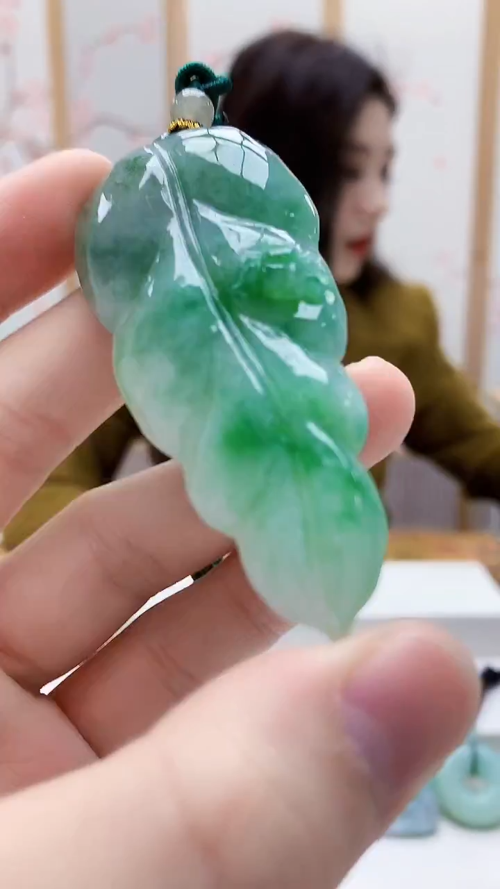 未镶嵌定制翡翠4829bb-毛货挂件13