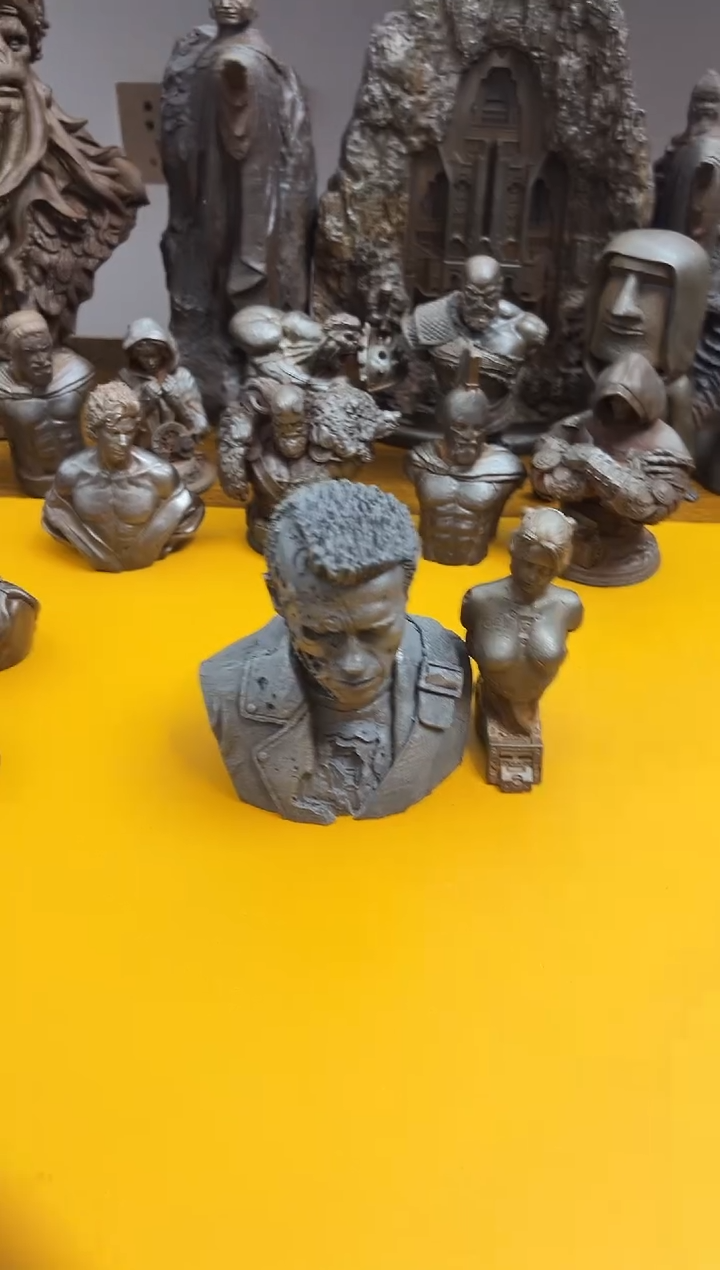 金属K*V实心铁艺---终结者  机械姬