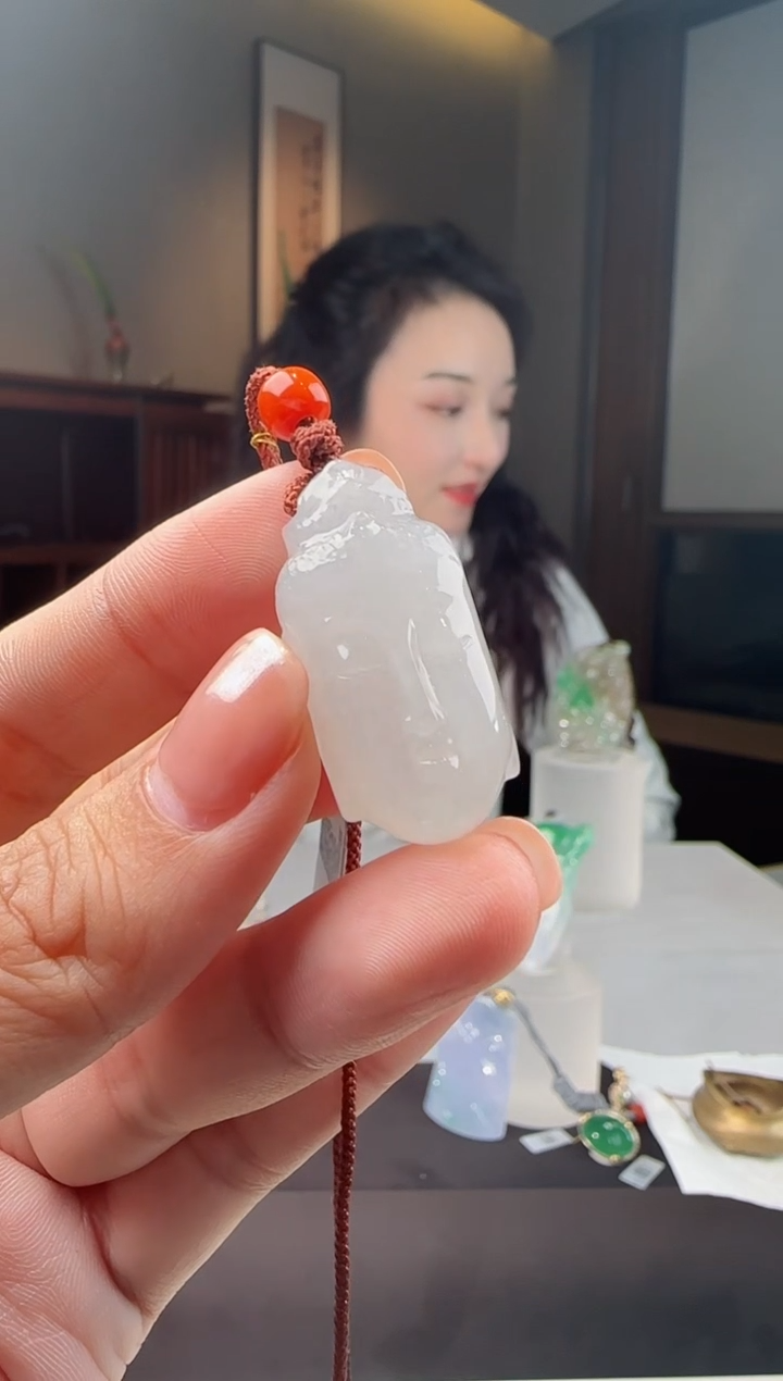 未镶嵌挂件翡翠一代佛头佛造像