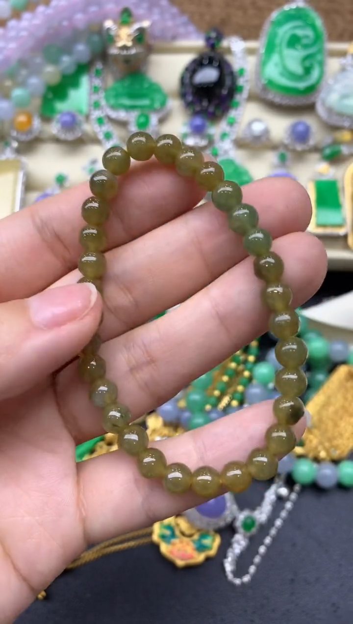【闪购商品】翡翠手串未镶嵌242-中国好珍宝