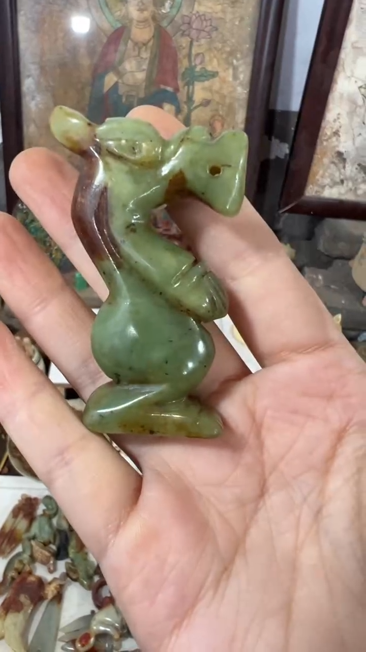 未镶嵌和田玉挂件摆件把件888888