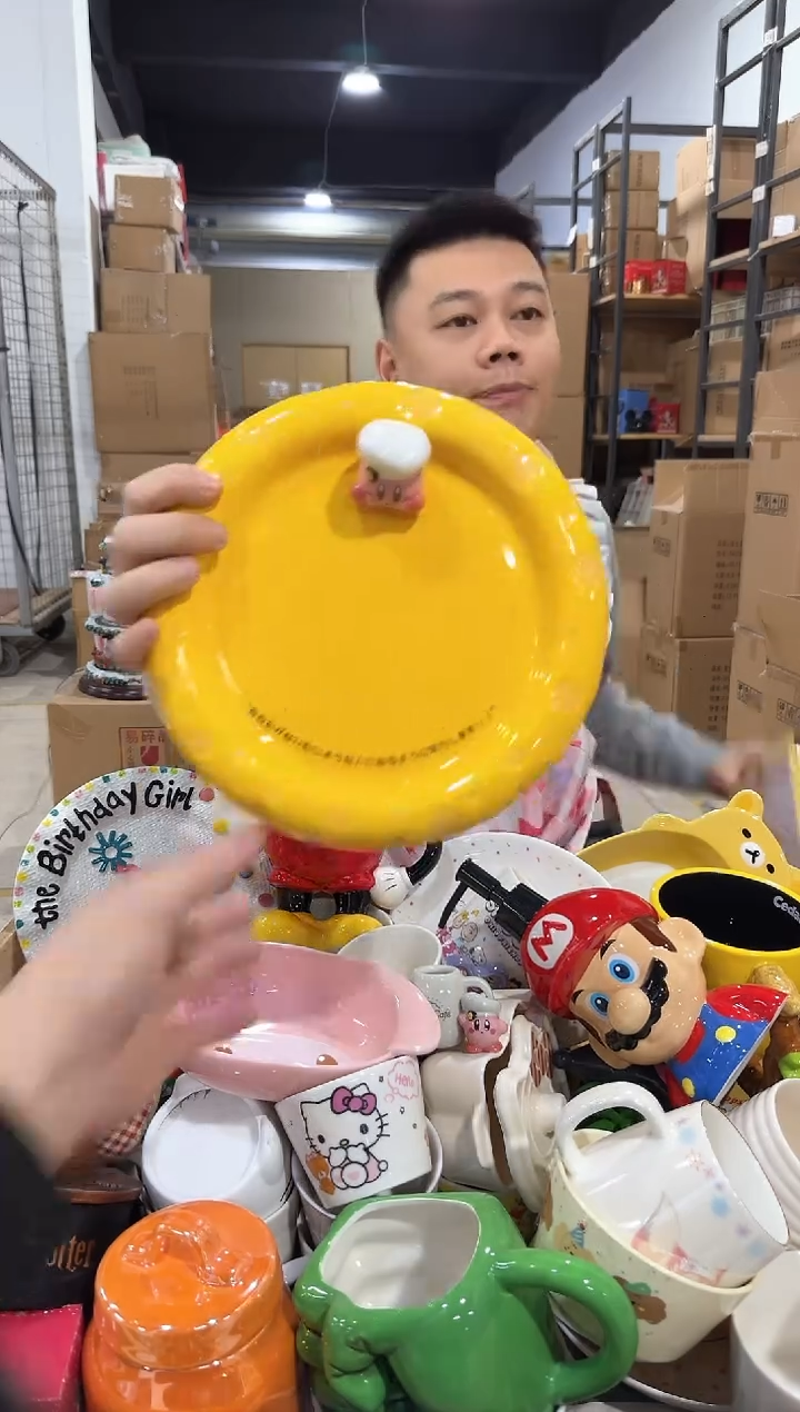 瓷片原盒星之卡比奶酪盘