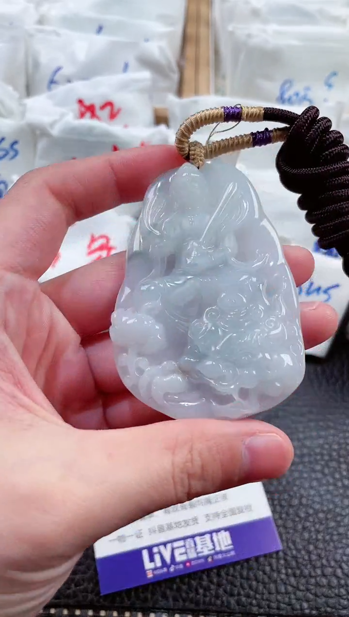 【闪购商品】翡翠颈饰未镶嵌00007158文殊