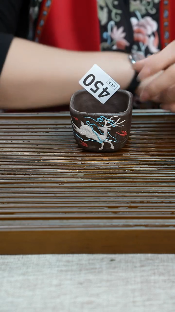 纯手工粗陶茶具每只不一样