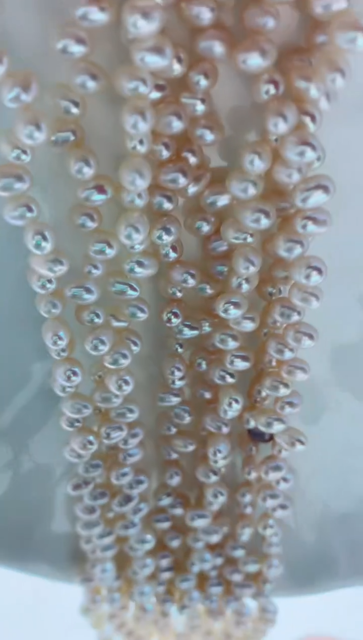 颈饰未镶嵌淡水珍珠多样性发其一【非无瑕】不做