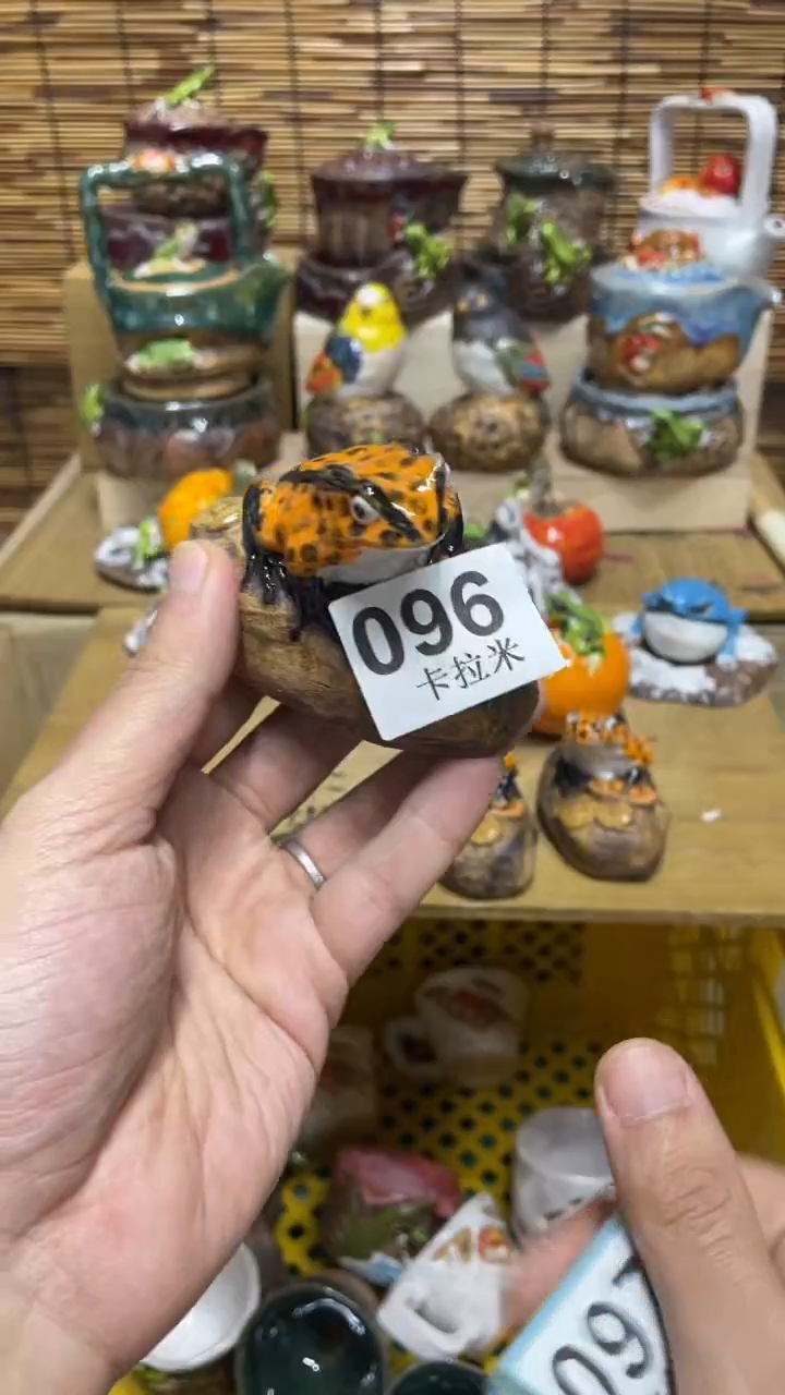 凌*096精美粗陶手工柴烧