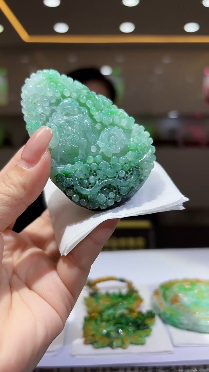 未镶嵌定制翡翠33/1230/C/仿古