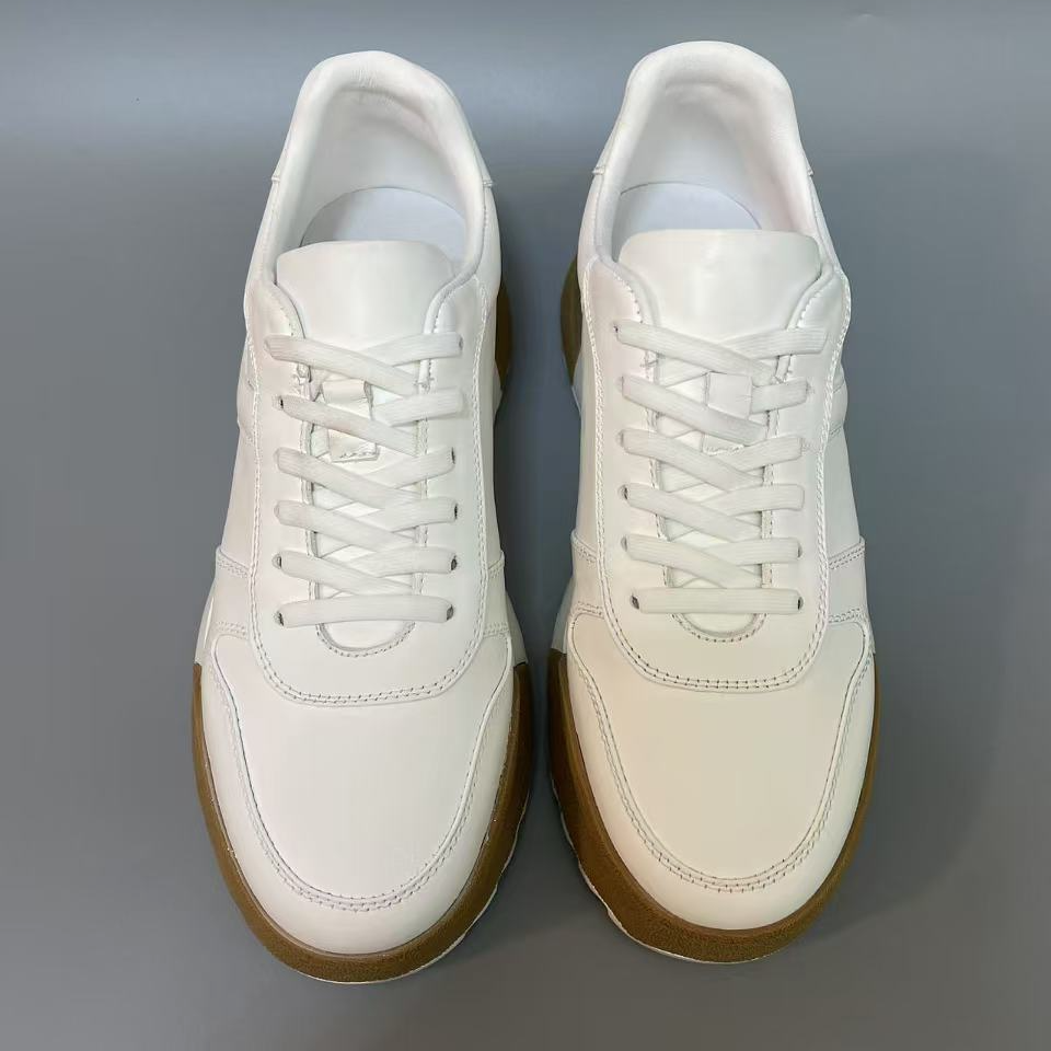 V7030-B广州25年男鞋韩版潮流百搭小白鞋真皮休闲板鞋潮鞋男士