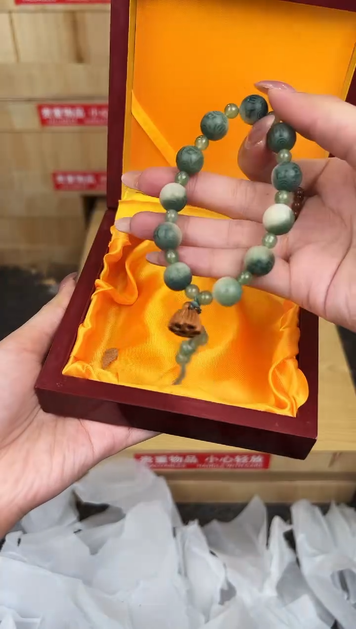 万家文玩阁青玉菩提链接@@ys942