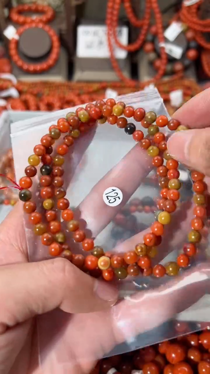 【闪购商品】南红玛瑙手串未镶嵌6