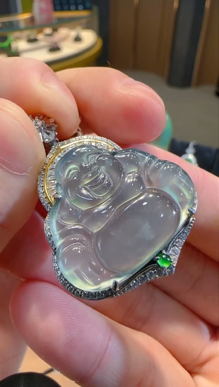 【闪购商品】翡翠吊坠(不含链)银S925镶嵌多样性发一件