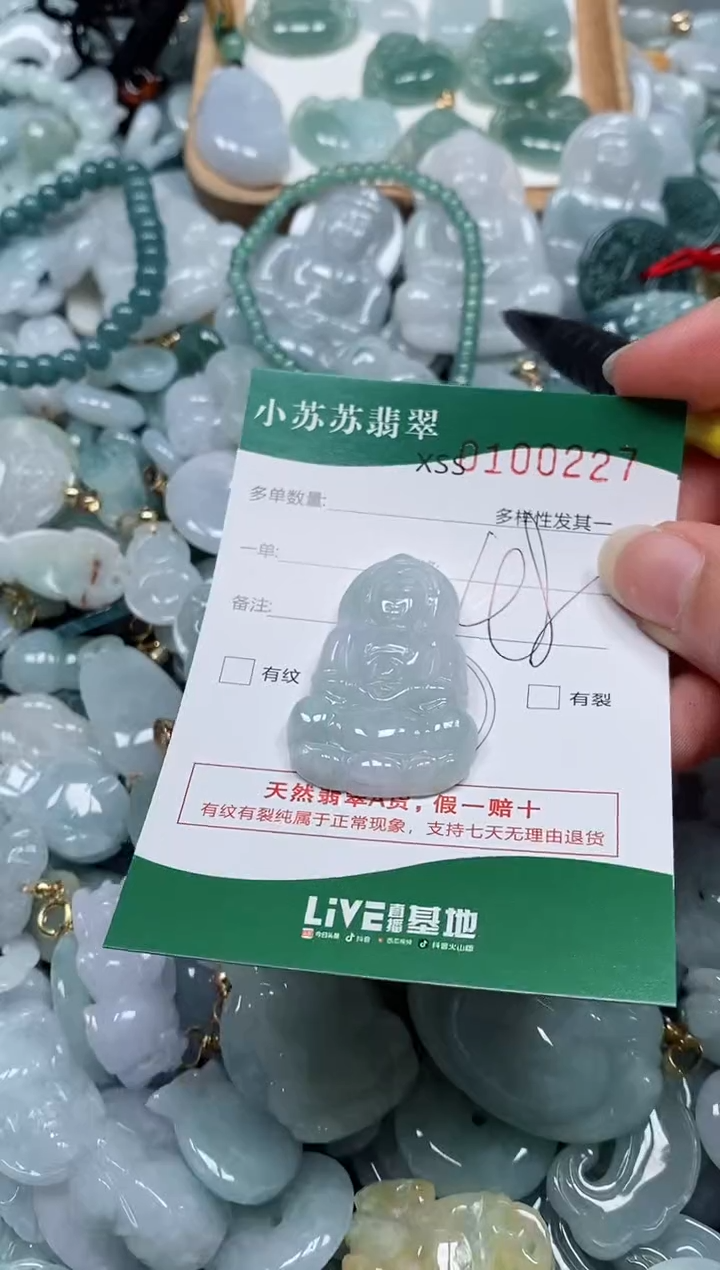 【闪购商品】翡翠颈饰未镶嵌闪购商品0100227