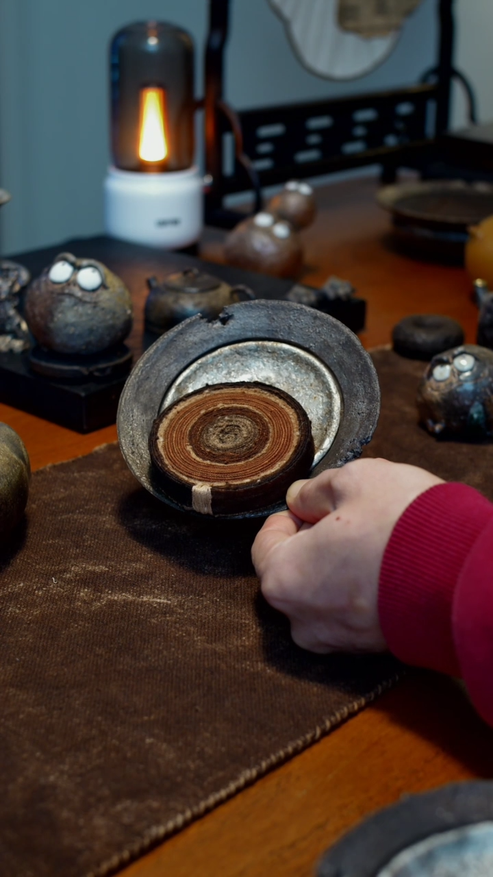 【闪购商品】蓄水壶承柴烧陶泥手作