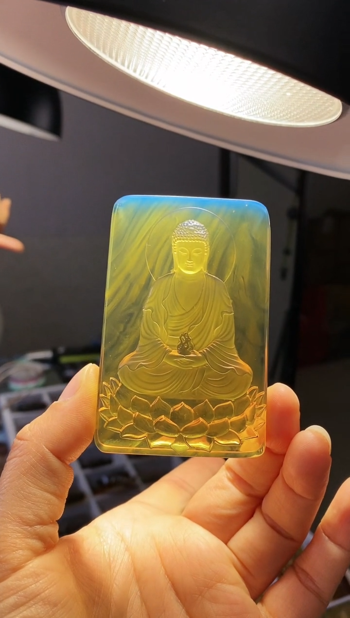 【闪购商品】琥珀颈饰未镶嵌HP97-83（阿弥托佛）