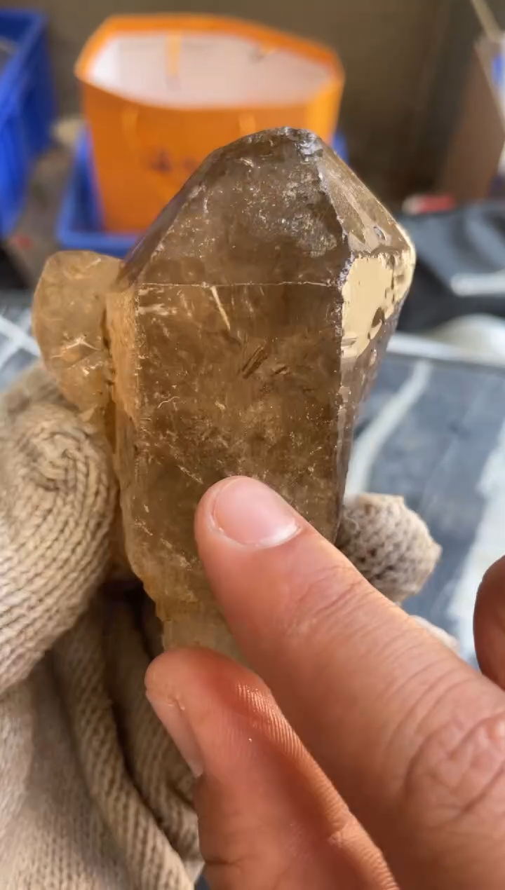 【闪购商品】烟晶原石未镶嵌天然茶水晶原石摆件