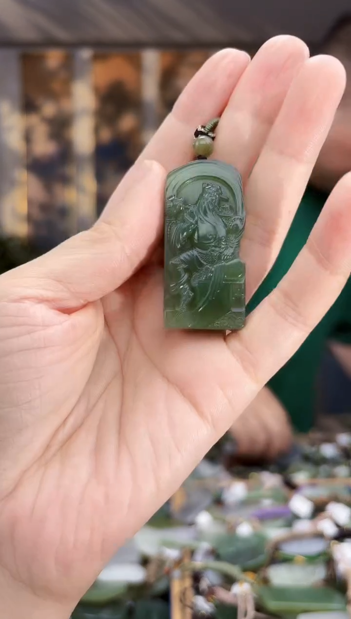未镶嵌和田玉挂件拍一发一