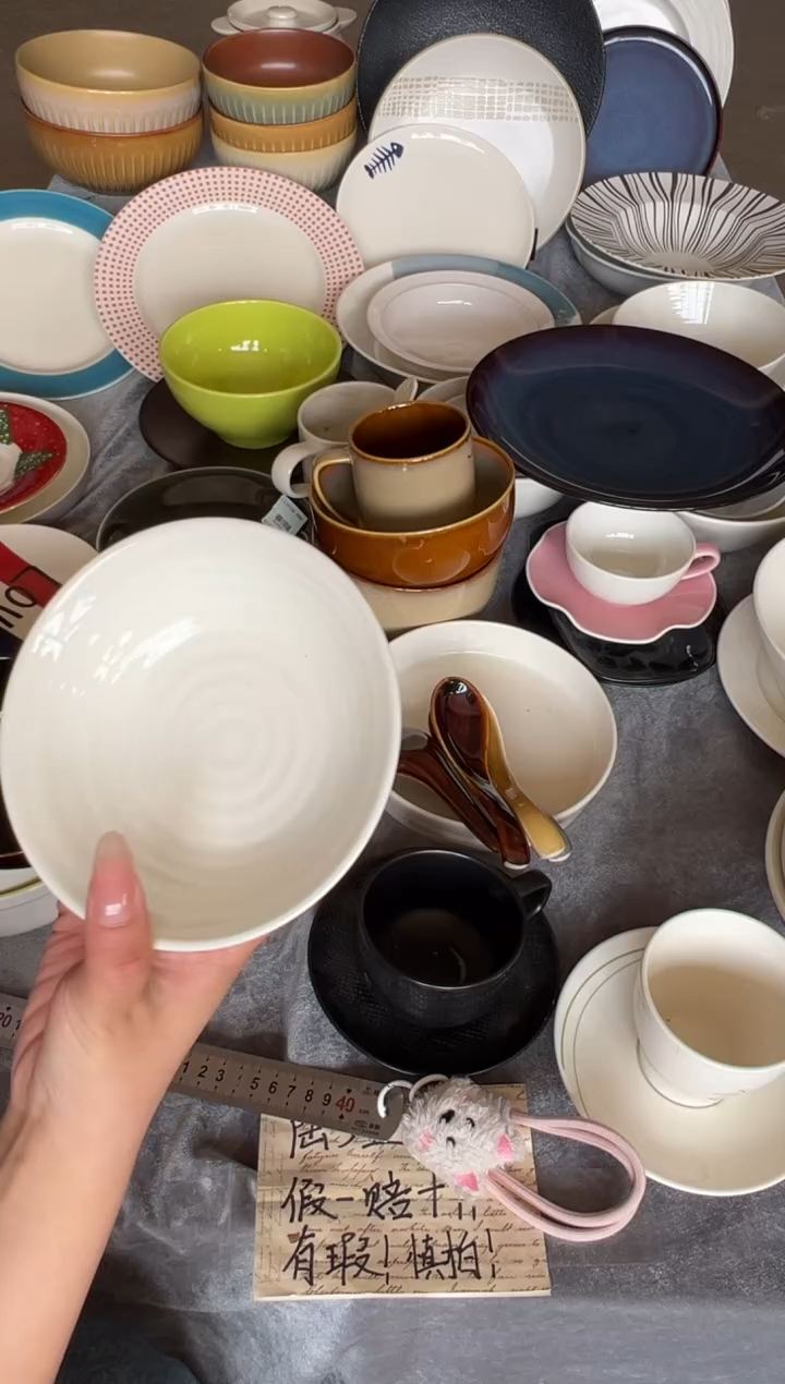 新骨瓷013瑕疵暖白5寸螺纹圈圈火锅碗