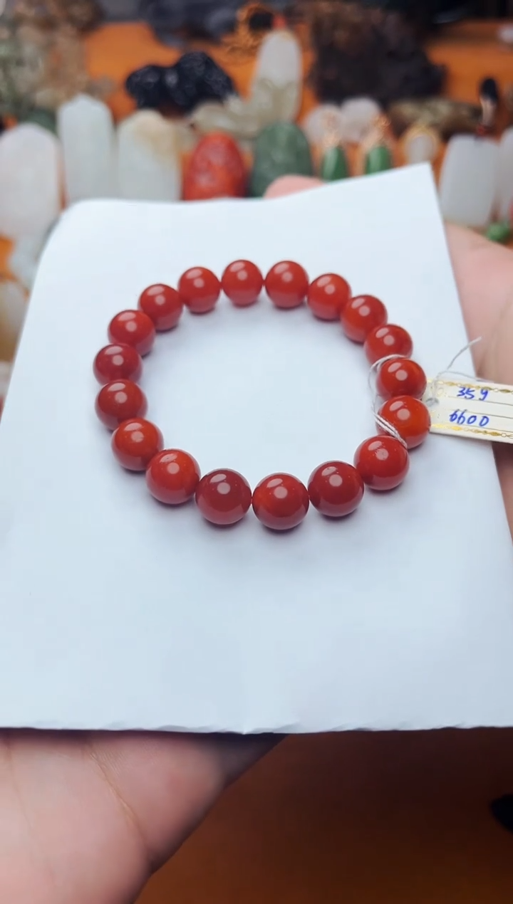 【闪购商品】南红玛瑙手串未镶嵌手串