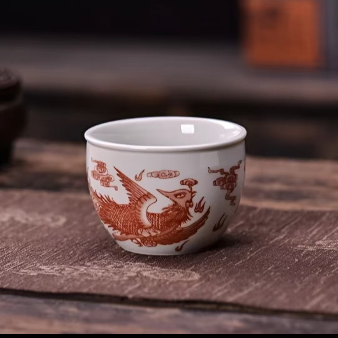 TJ008-凤凰缸杯【单品包邮偏远除外】AA13
