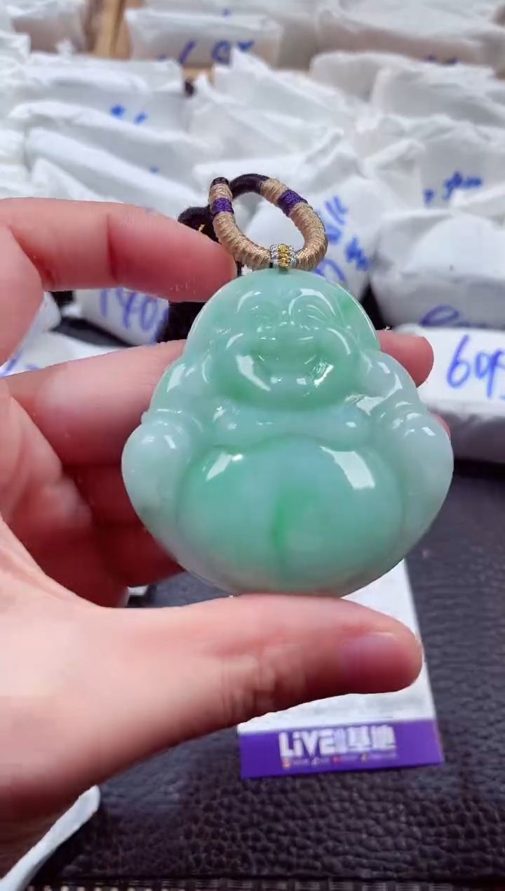 翡翠未镶嵌颈饰00008297